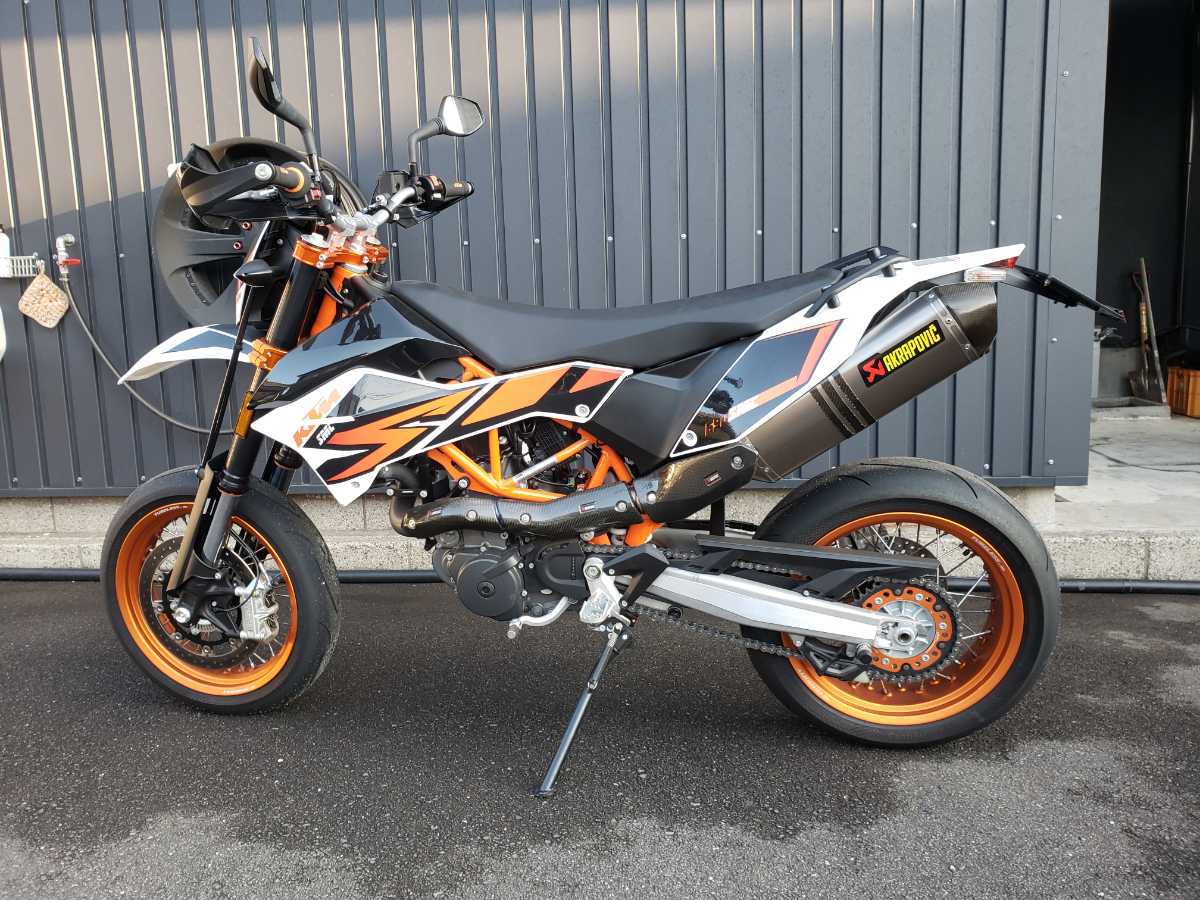  2017年式 KTM SMC-R690 1400km 低走行 室内保管 雨天未走行 転倒無し スーパーモタード 令和3年10月ま 車検あり(KTM)｜売買されたオークション情報、yahooの商品情報をアーカイブ公開 - オークファン KTM