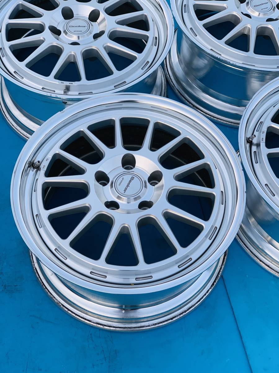 中古ホイール　WORK SEEKER　18×8.5J　4本