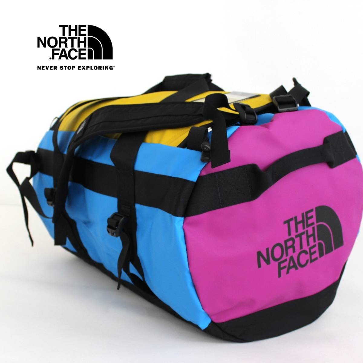 【格安，人気SALE】 2way 正規 ob52 The North Face GOLDEN STATE DUFFEL 容量72L 防水耐久性 ダッフルバック リュック バックパック Base Camp(ザ・ノース・フェイス)｜売買されたオークション情報、yahooの商品情報をアーカイブ ザ・ノース・フェイス