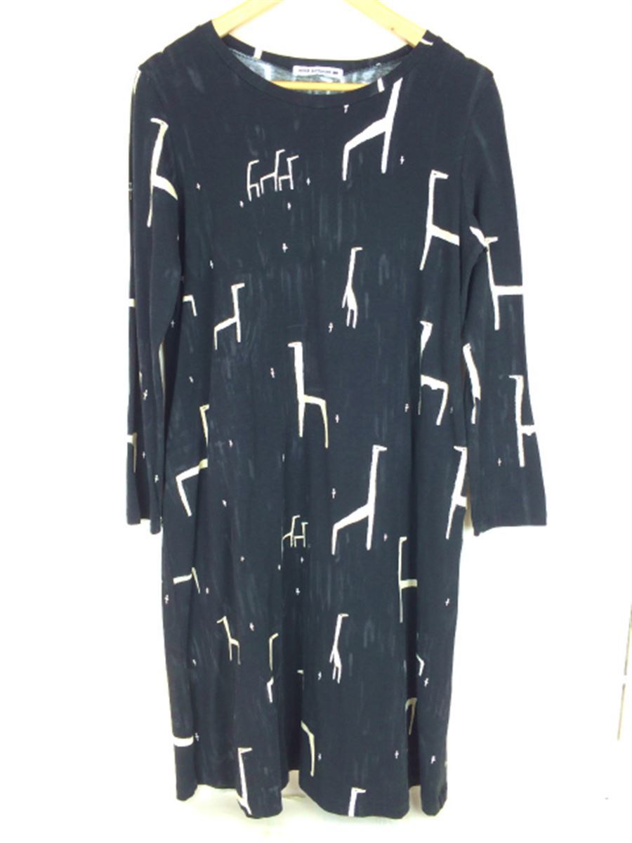 レディース ミナペルホネン mina perhonen giraffe ワンピース 40