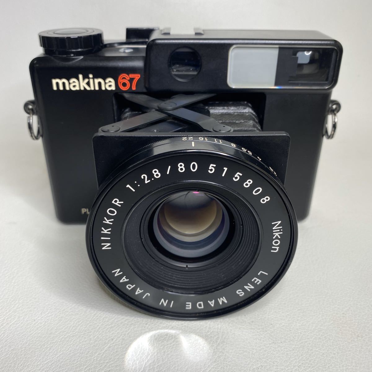 安い買蔵 ☆PLAUBEL プラウベル MAKINA マキナ 67 NIKKOR 1:2.8 80mm
