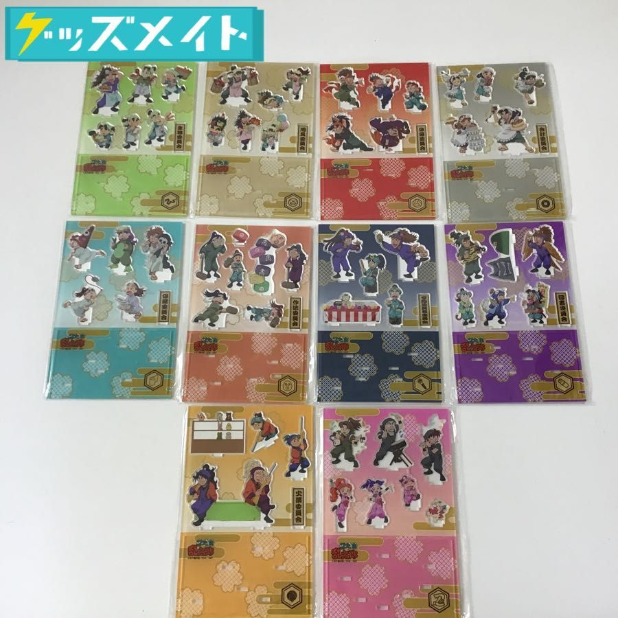 現状】忍たま乱太郎 アクリルスタンド 各種 火薬委員会 ， 作法委員会