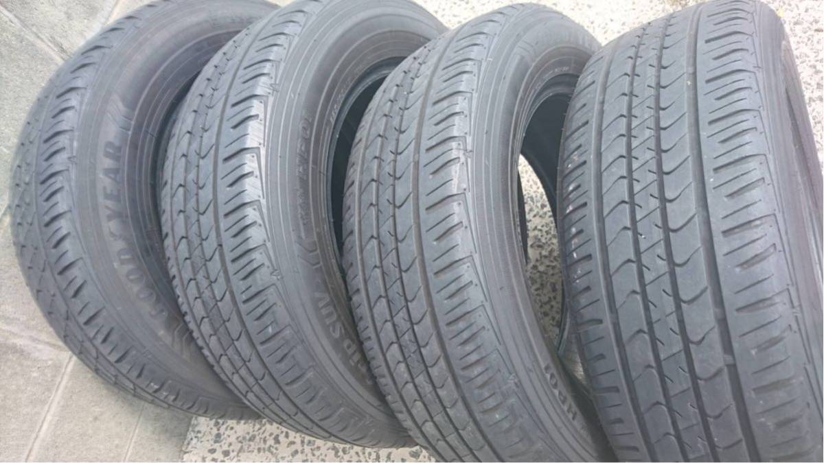格安1000円スタート！225/65R17 中古タイヤ4本セット バリ山 ハリアー