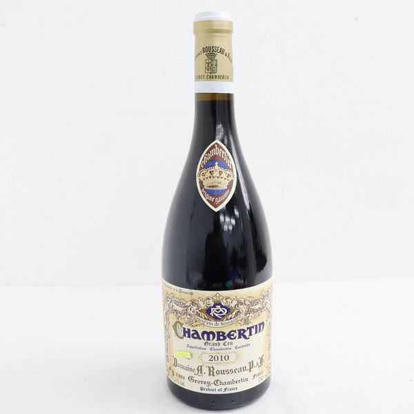 人気SALE，本物保証 ARMAND ROUSSEAU アルマンルソー シャンベルタン グランクリュ 2010 750ml T0D0242(コート・ドゥ・ニュイ)｜売買されたオークション情報、yahooの商品情報をアーカイブ公開 - オークファン 赤