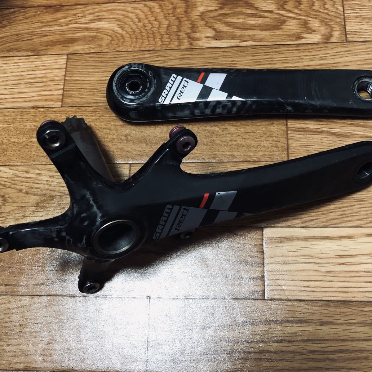 Red SRAM AXS スラム Crank | Arm red SRAM「スラム」 Assembly DUB レッド axs RED22 GXP CAMBIO工房