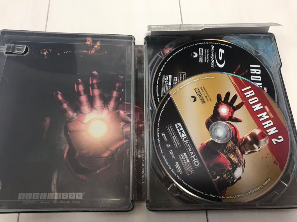 0 Iron Man 4K Ultra HD [4K : アイアンマン2 ULTRA + - Marvel HD+