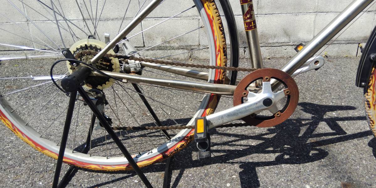 自転車 Peugeot Romilly クロスバイク 1×7SPEED 700C オシャレ・レトロ