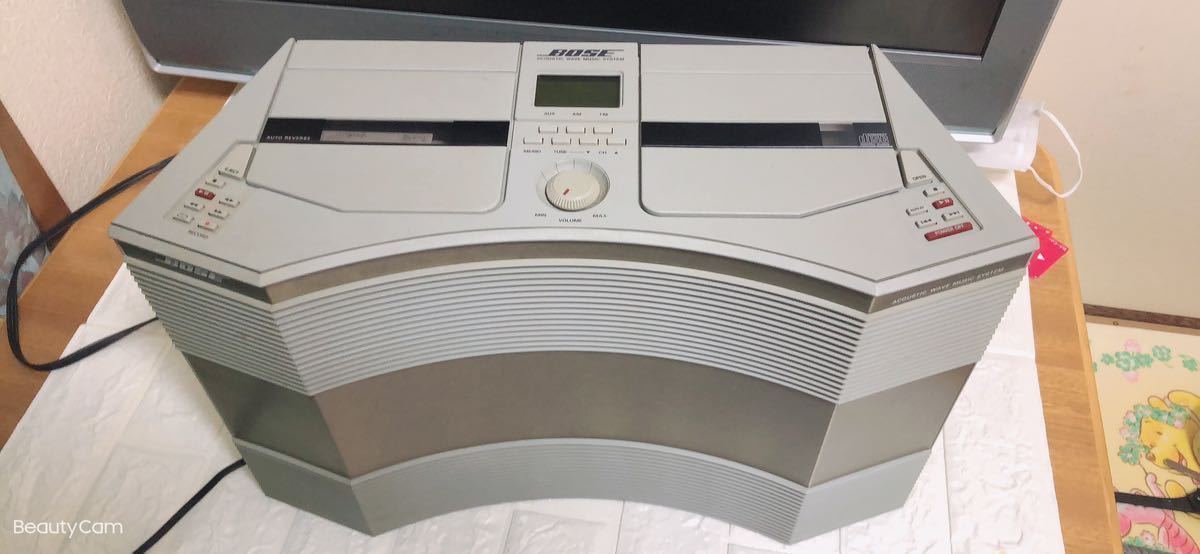 BOSE acoustic wave music systemテープCDラジカセ