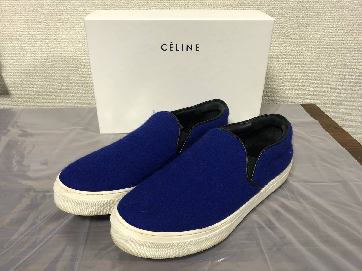 超激得 /確実正規品 セリーヌ スニーカー スリッポン サイズ41 CELINE(その他)｜売買されたオークション情報、yahooの商品情報をアーカイブ公開 - オークファン その他