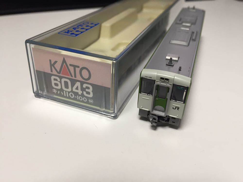送料無料，品質保証 KATO 6043 キハ110-100 M 室内灯付き その２ ライト 動力OK(ディーゼルカー)｜売買されたオークション情報、yahooの商品情報をアーカイブ公開 - オークファン ディーゼルカー