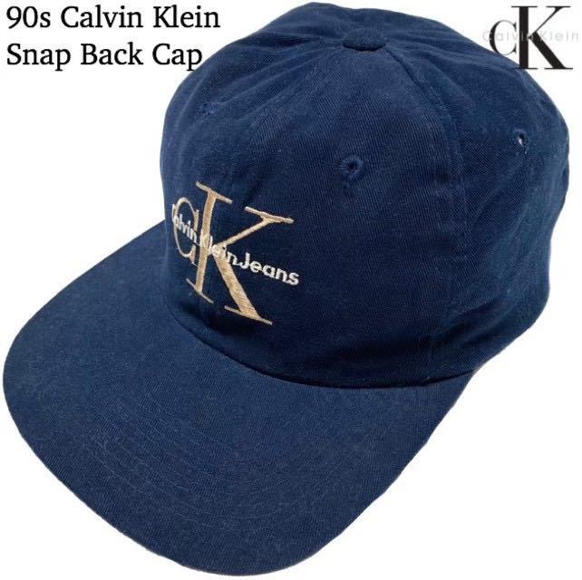 CALVIN KLEIN カルバンクライン 90s キャップ cap 帽子 USA製 90年代 CK