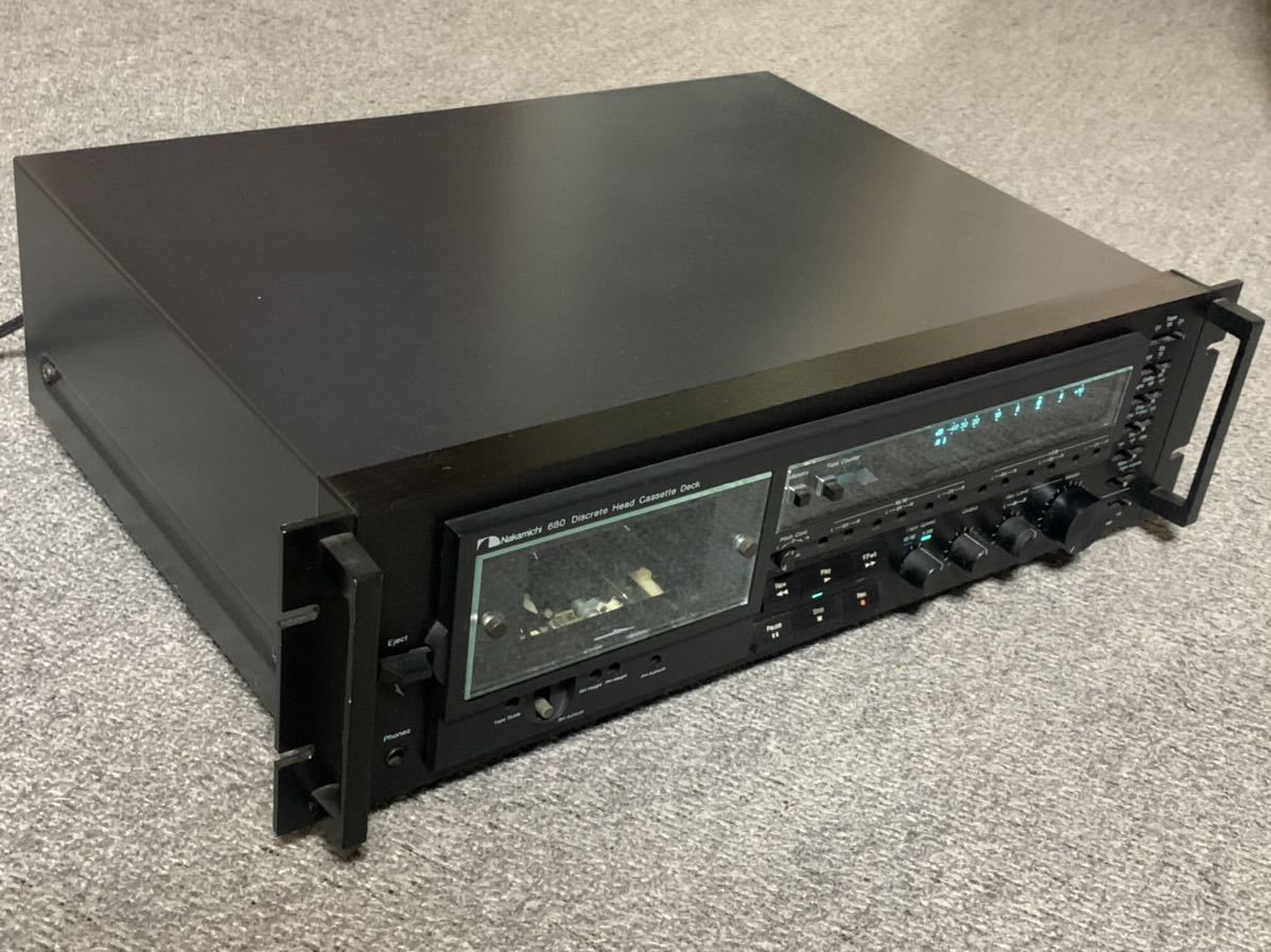 Nakamichi 680 ナカミチ カセットデッキ オーディオ 当時物 Nakamichi
