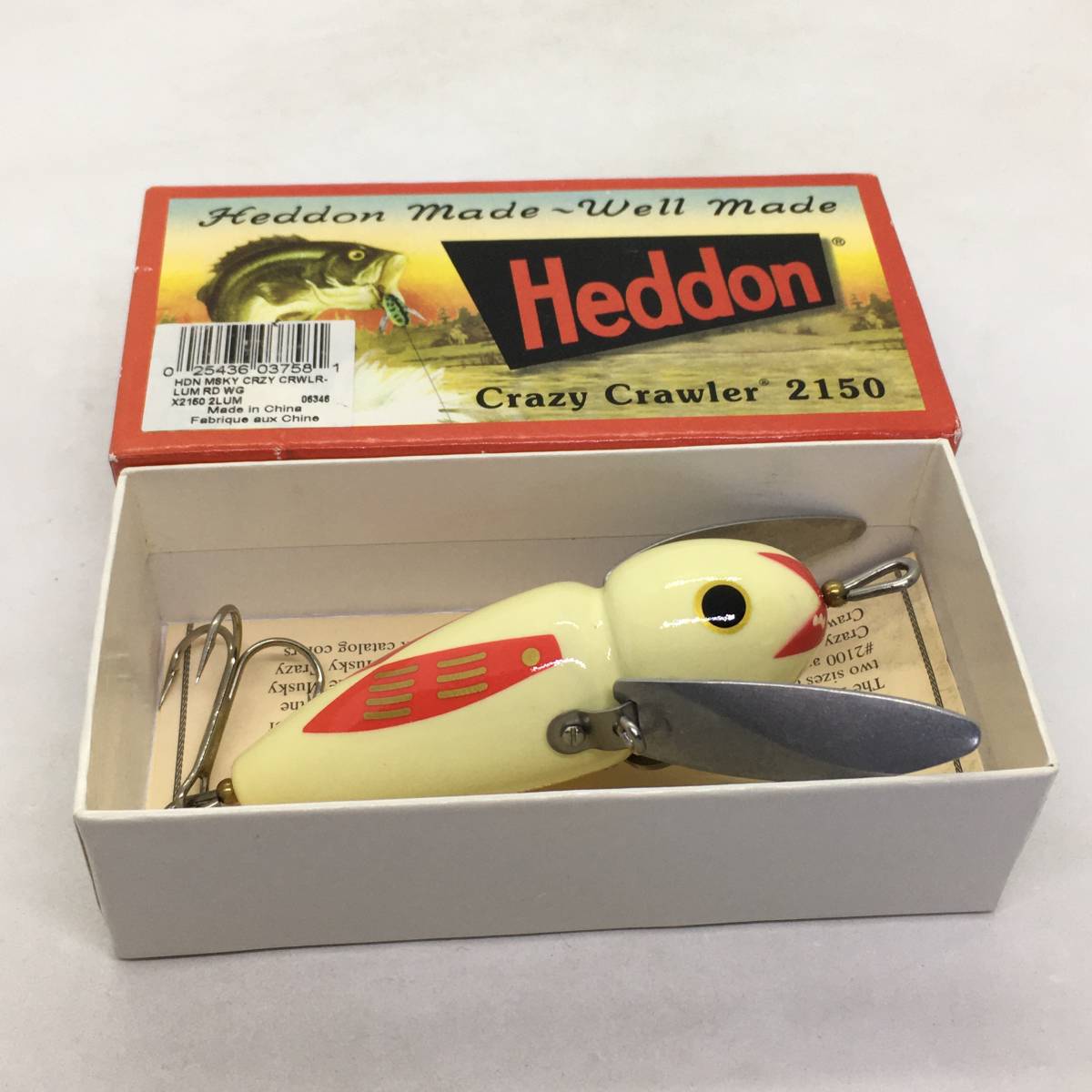赤字超特価，格安 I-14403 へドン HEDDON ウッドゥンマスキークレイジークローラー(ノイジー)｜売買されたオークション情報、yahooの商品情報をアーカイブ公開 - オークファン 淡水