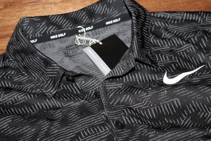 人気，100%新品 特価 NIKE GOLF DRI-FIT ジャガード ポロシャツ XL ナイキゴルフ 総柄 ブラック STAY COOL(ナイキ)｜売買されたオークション情報、yahooの商品情報をアーカイブ公開 - オークファン シャツ