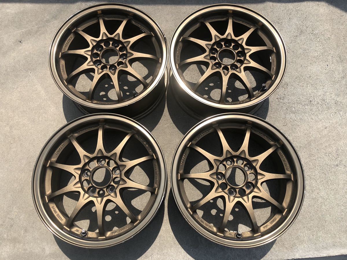 売り切り！鍛造！軽量！RAYS CE28N 15インチ！6.5Jインセット45 PCD100
