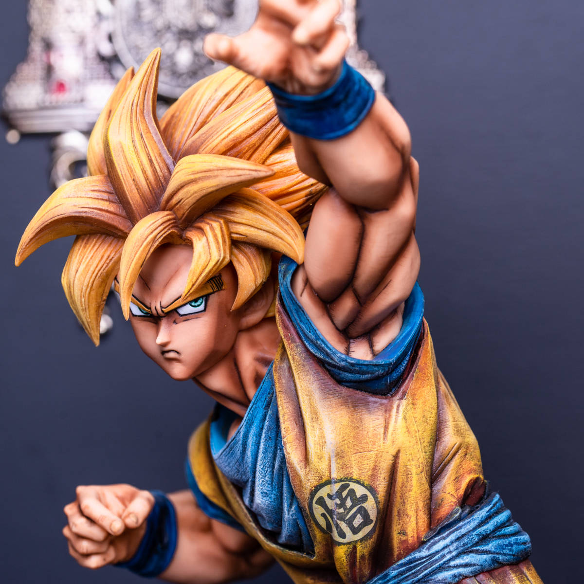 ドラゴンボール 一番くじ 孫悟空 リペイント フィギュア 超サイヤ人 C