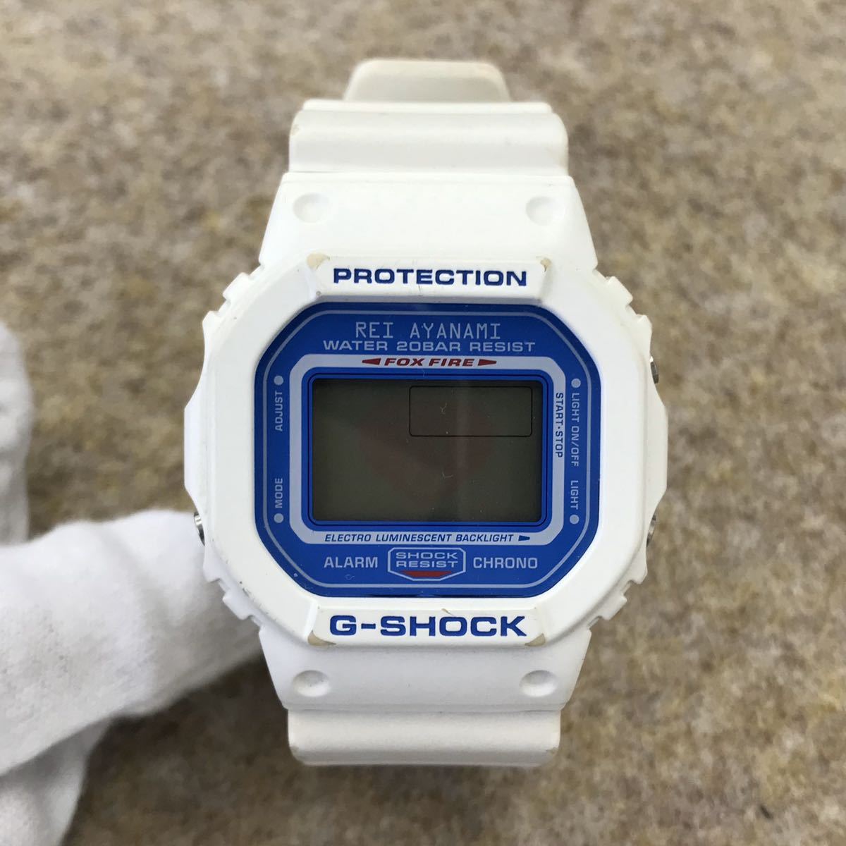 CASIO G-SHOCK DW-5600VT 綾波レイ　エヴァンゲリオンコラボ 希少 G-SHOCK × エヴァンゲリオン “ 綾波レイ限定モデル DW-5600VT