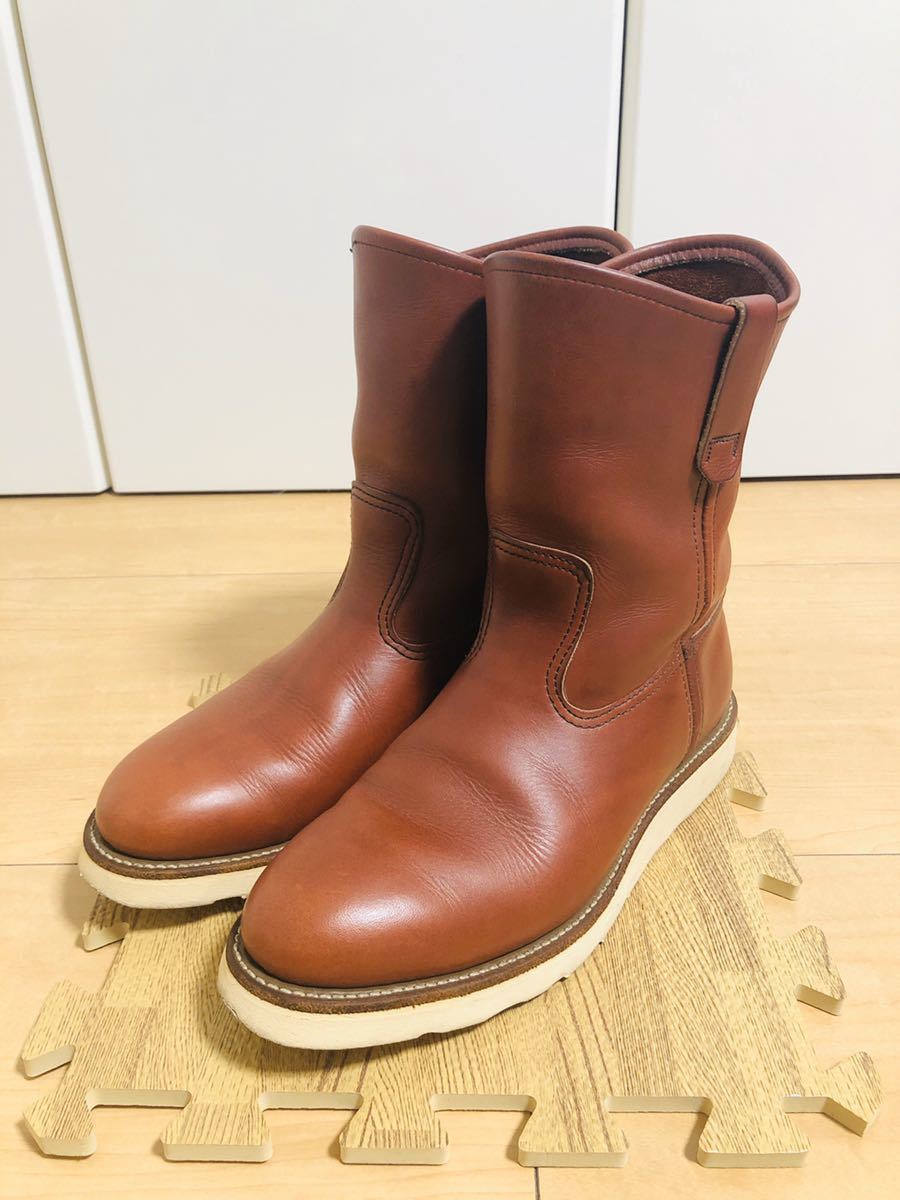 RED WING ペコスブーツ 8.5E レッドウイング 8866 白犬タグ 98年製 