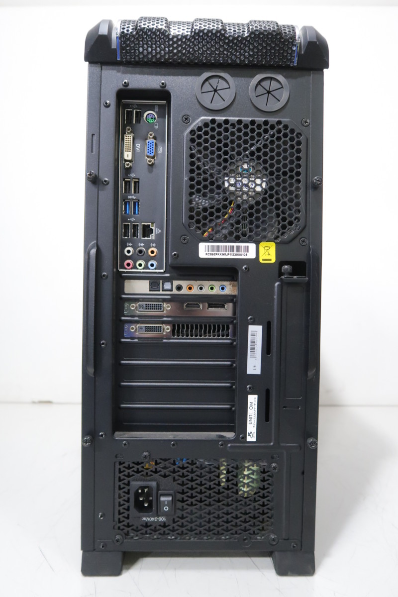 自作 Core i7-3770K 3.5GHz 8GB ブルーレイ ASRock Z77 Extreme6