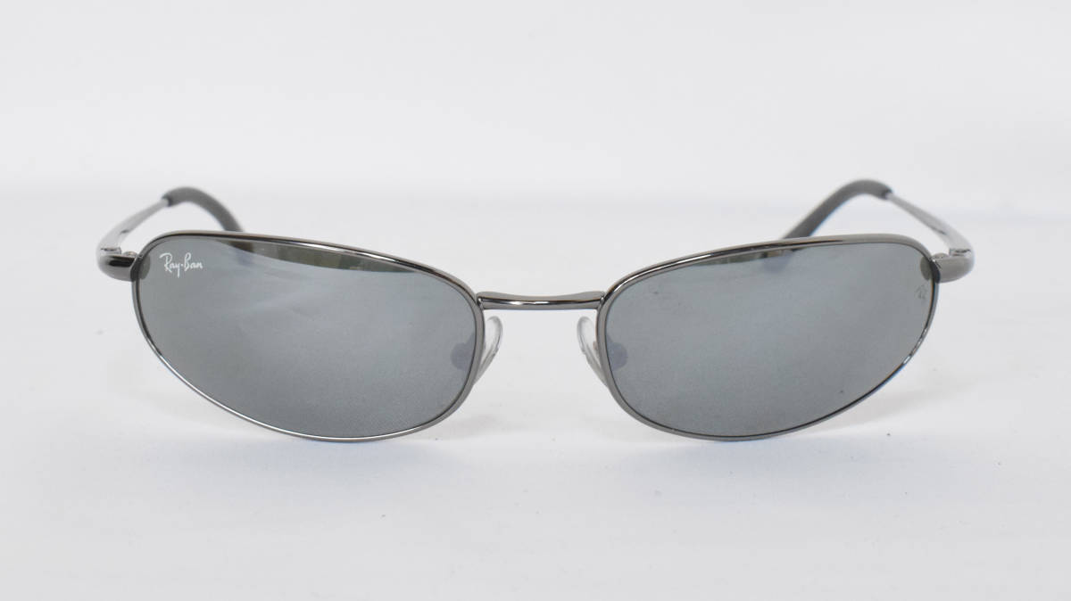 イタリア製 RayBan RB8020 レイバン フルリム オーバル型 チタン 