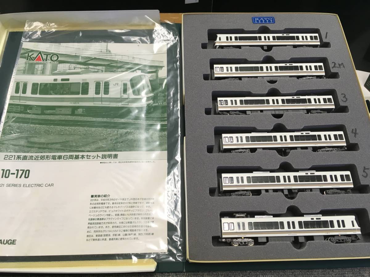 KATO 221系　直流近郊形電車　動力車1両 501025