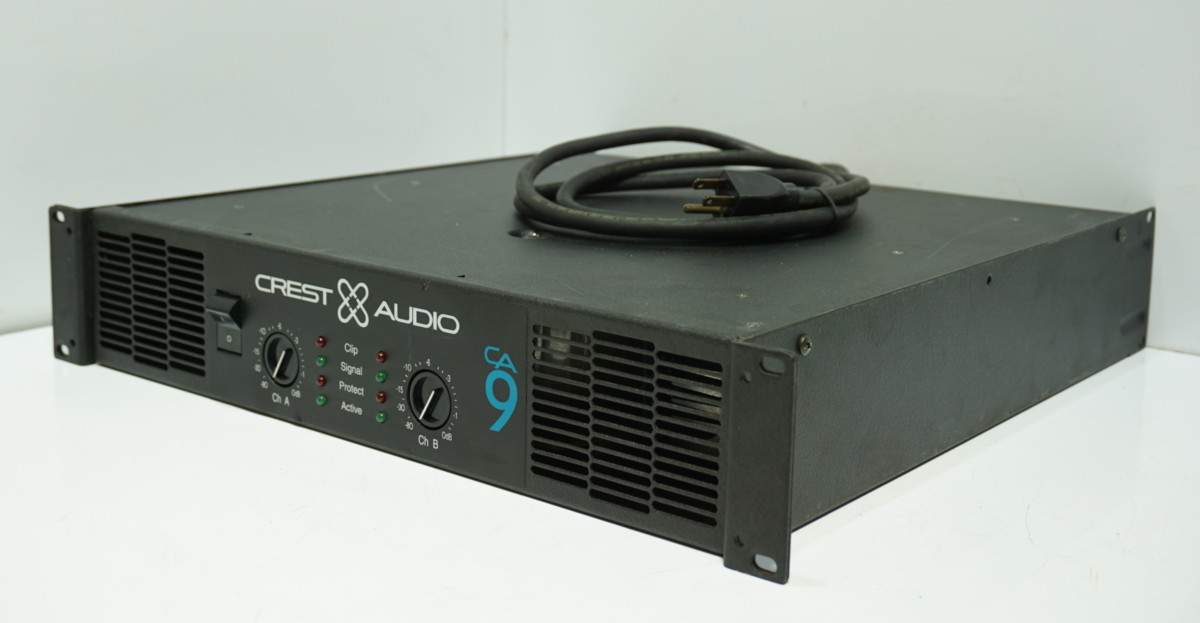 人気，得価 140 CREST AUDIO CA9 クレストオーディオ パワーアンプ 3P-124(パワーアンプ)｜売買されたオークション情報、yahooの商品情報をアーカイブ公開 - オークファン パワーアンプ