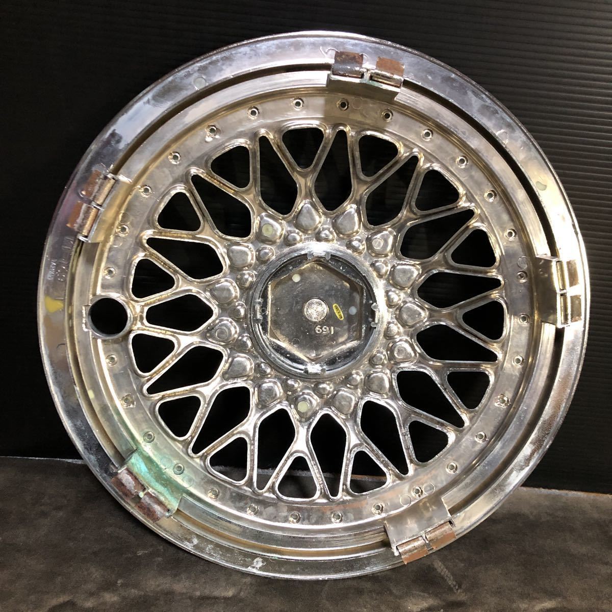 885 ホイール キャップ 本物 4枚 14インチ 鉄チン 激レア 廃盤 BBS RS