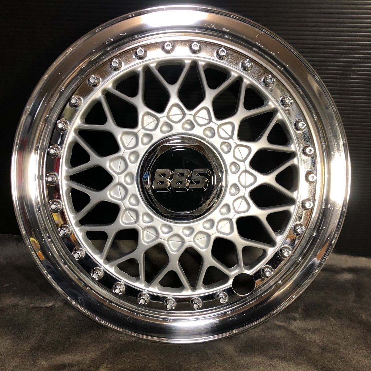 885 ホイール キャップ 本物 4枚 14インチ 鉄チン 激レア 廃盤 BBS RS