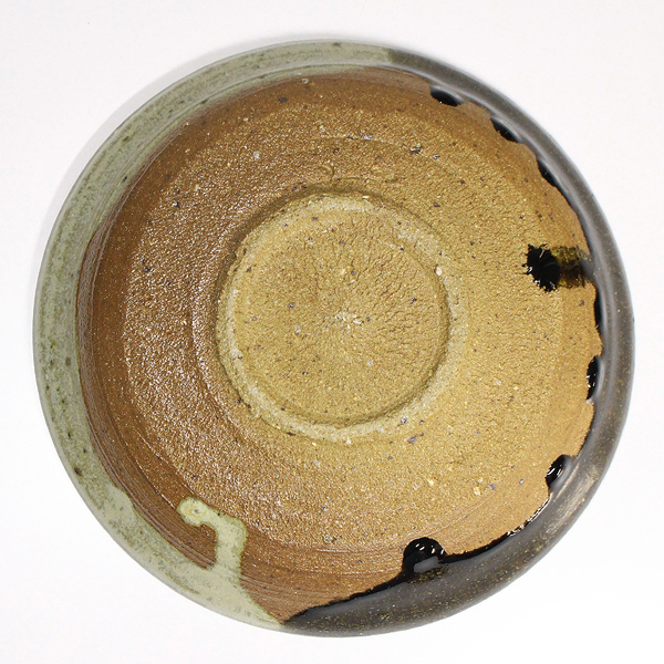 古美味】島谷啓介 唐津蛇蝎沓茶碗 茶道具 保証品 I1tC