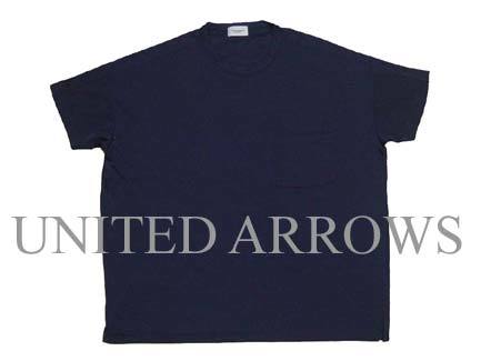 【人気定番，豊富な】 流行のワイドＴ ユナイテッドアローズ UNITED ARROWS 半袖 Ｔシャツ ネイビー 紺色 ワイド幅 幅広(半袖Tシャツ)｜売買されたオークション情報、yahooの商品情報をアーカイブ公開 - オークファン 男性用