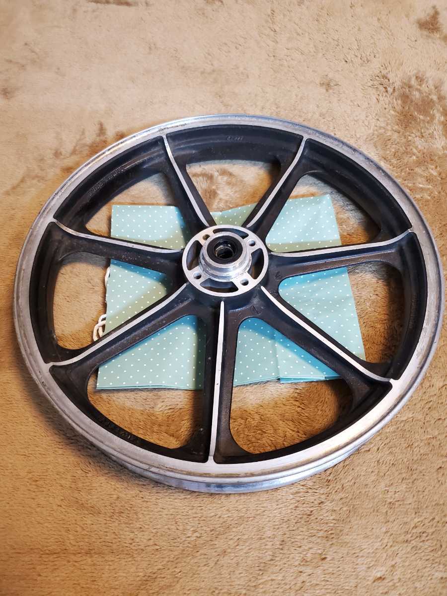 z1r18インチフロントホイール カワサキ Z1-R フロントホイール T18×2.15 セブンスター 当時物