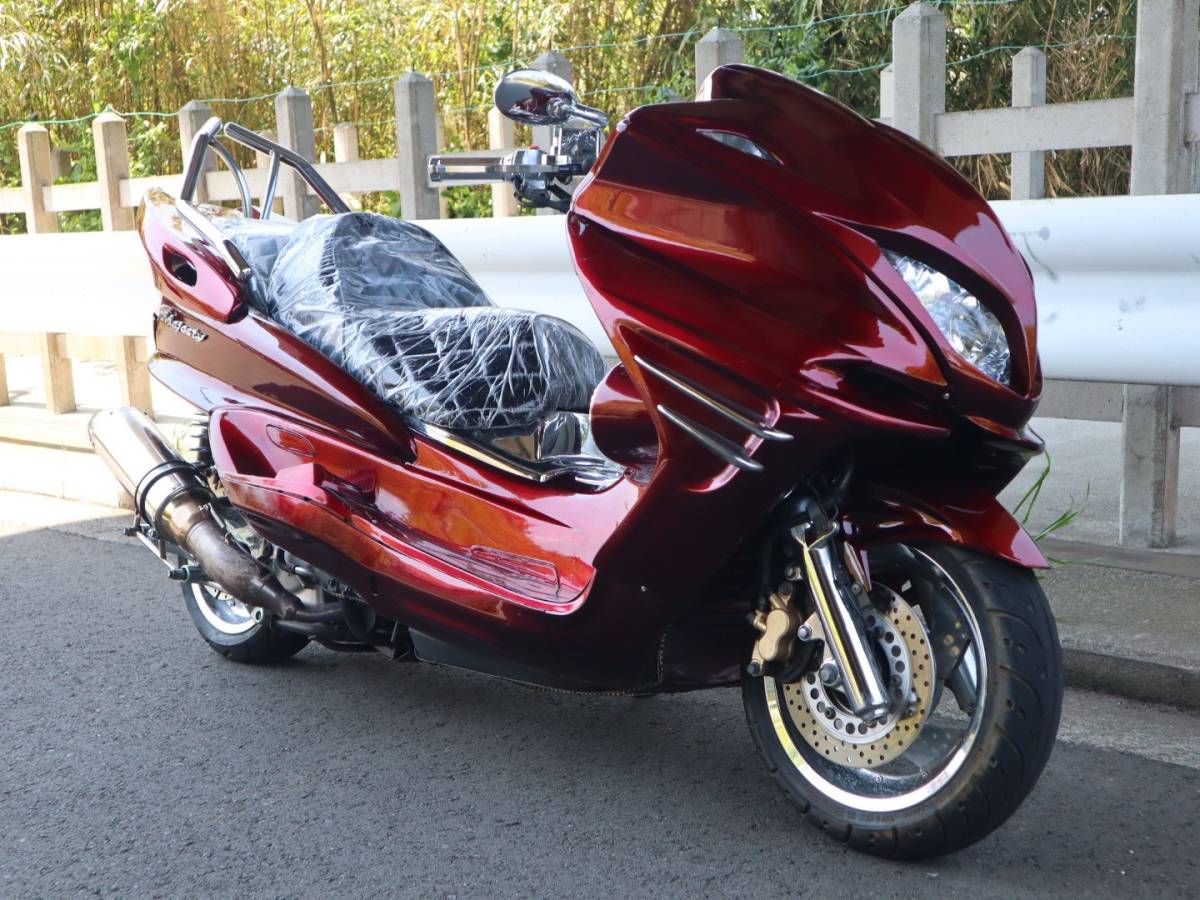 ヤマハ ワインレッド RAY | YAMAHAマジェスティC人気のワインレッド