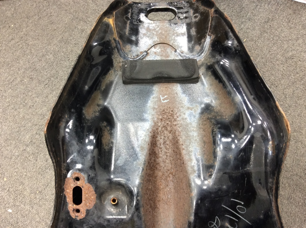 ヤマハ R1-Z 純正タンク 部品取りに ジャンク品 自動車、オートバイ タンク