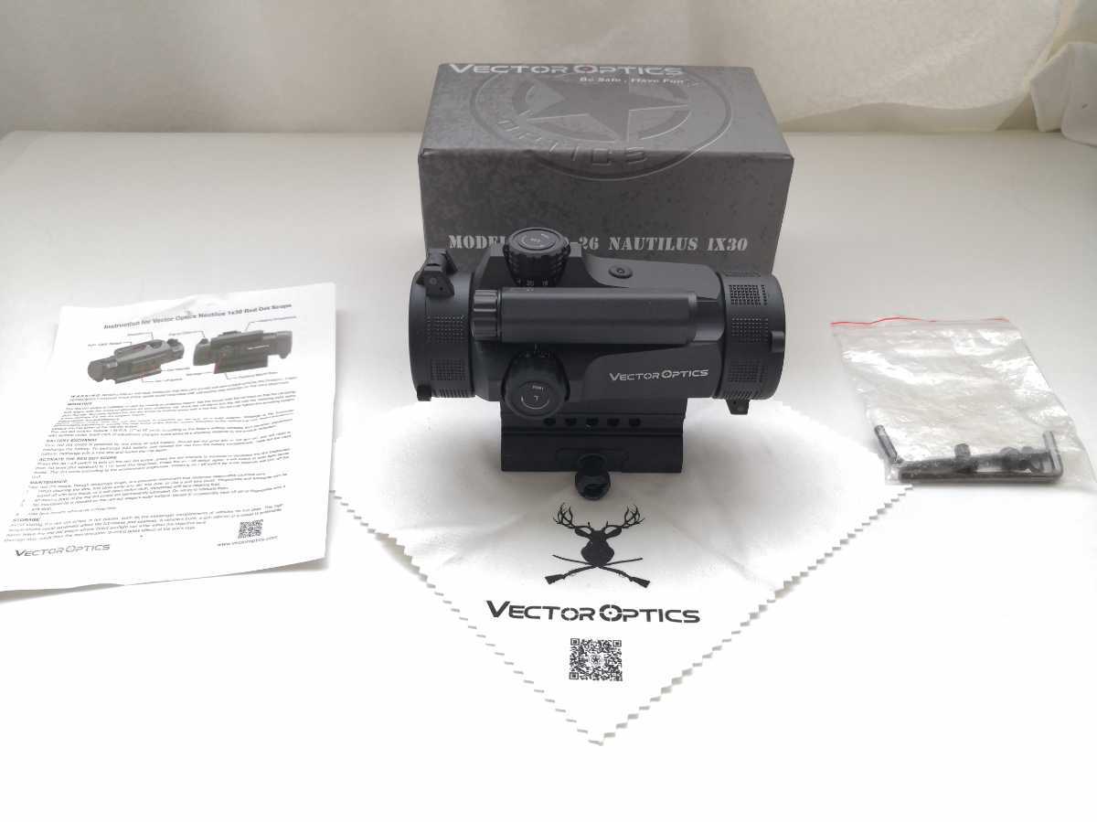 Vector Optics ベクターオプティックス 1×30 実銃用自動調光機能付き
