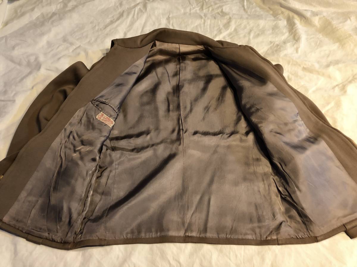 50s ヴィンテージ ギャバジャン ギャバジン ジャケット レーヨン