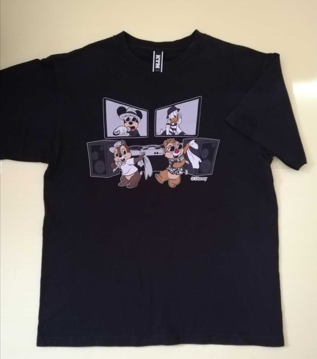 新品・激レア】ケツメイシ×ディズニーコラボ Tシャツ S 黒 新品・激
