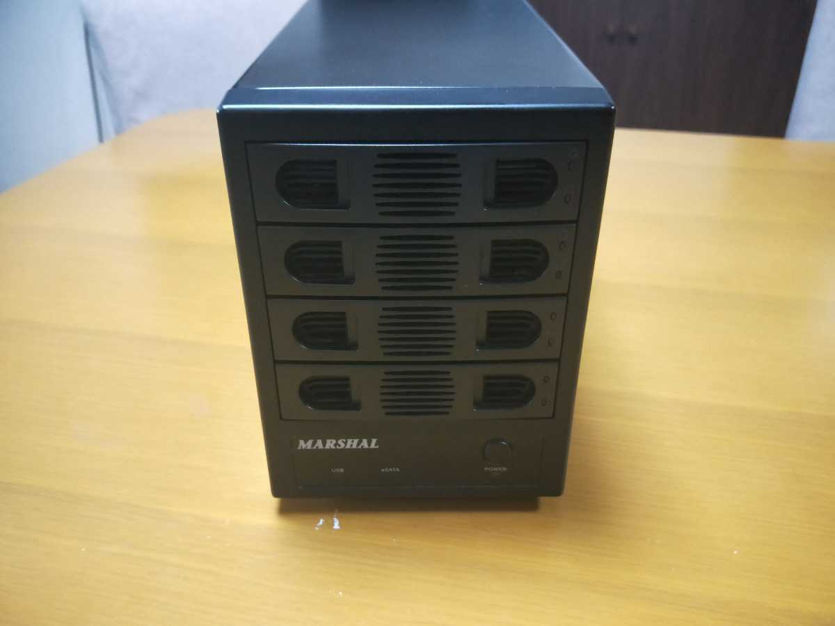 MARSHAL MAL-3035SBKU3 USB3.0 外付けHDDケース 4台設置化 MARSHAL MAL
