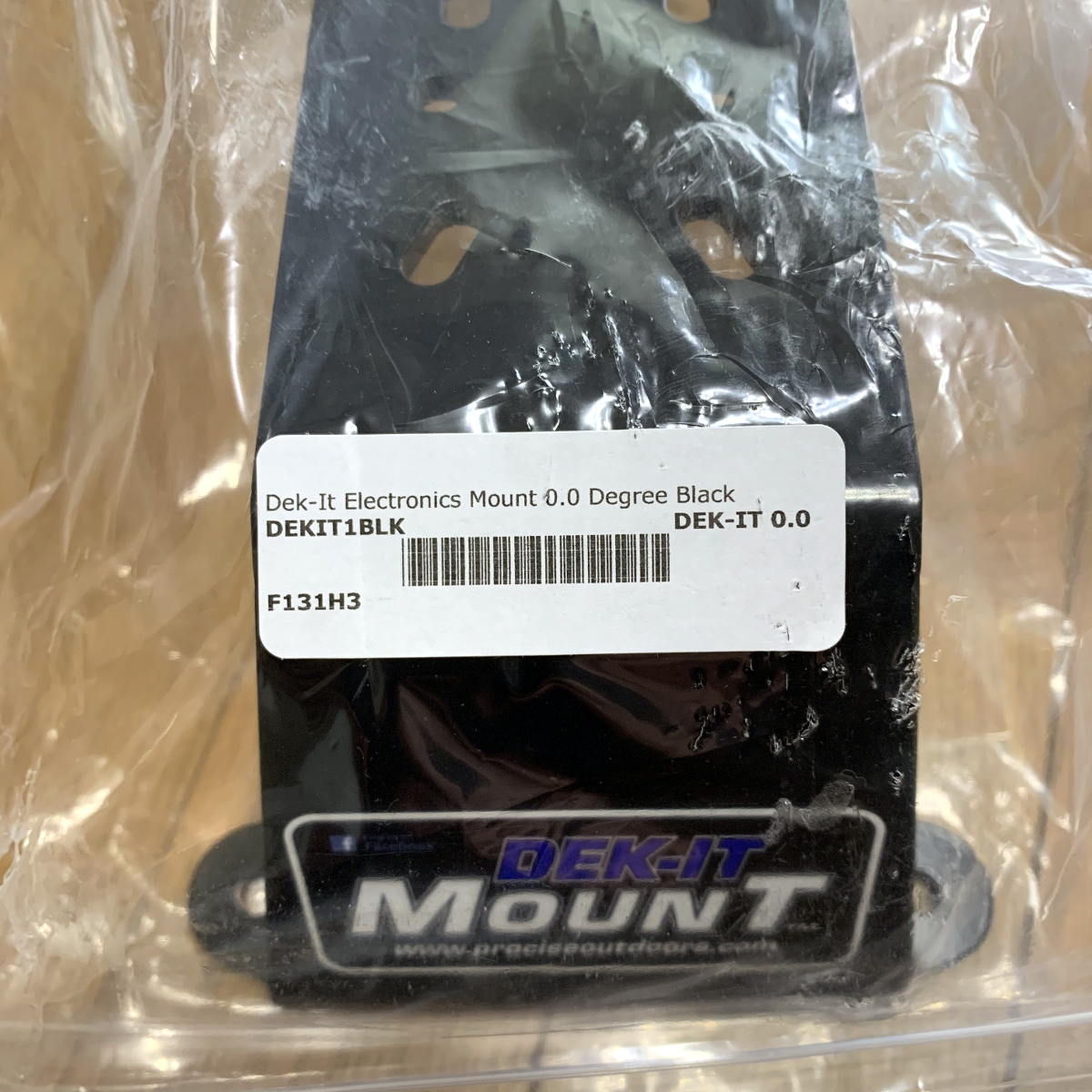 Outdoors Mounts PROcise Dek-It Dual 0.0 Deck - Warehouse Tackle Electronics Mount Electronic Procise DEK-IT Boats,