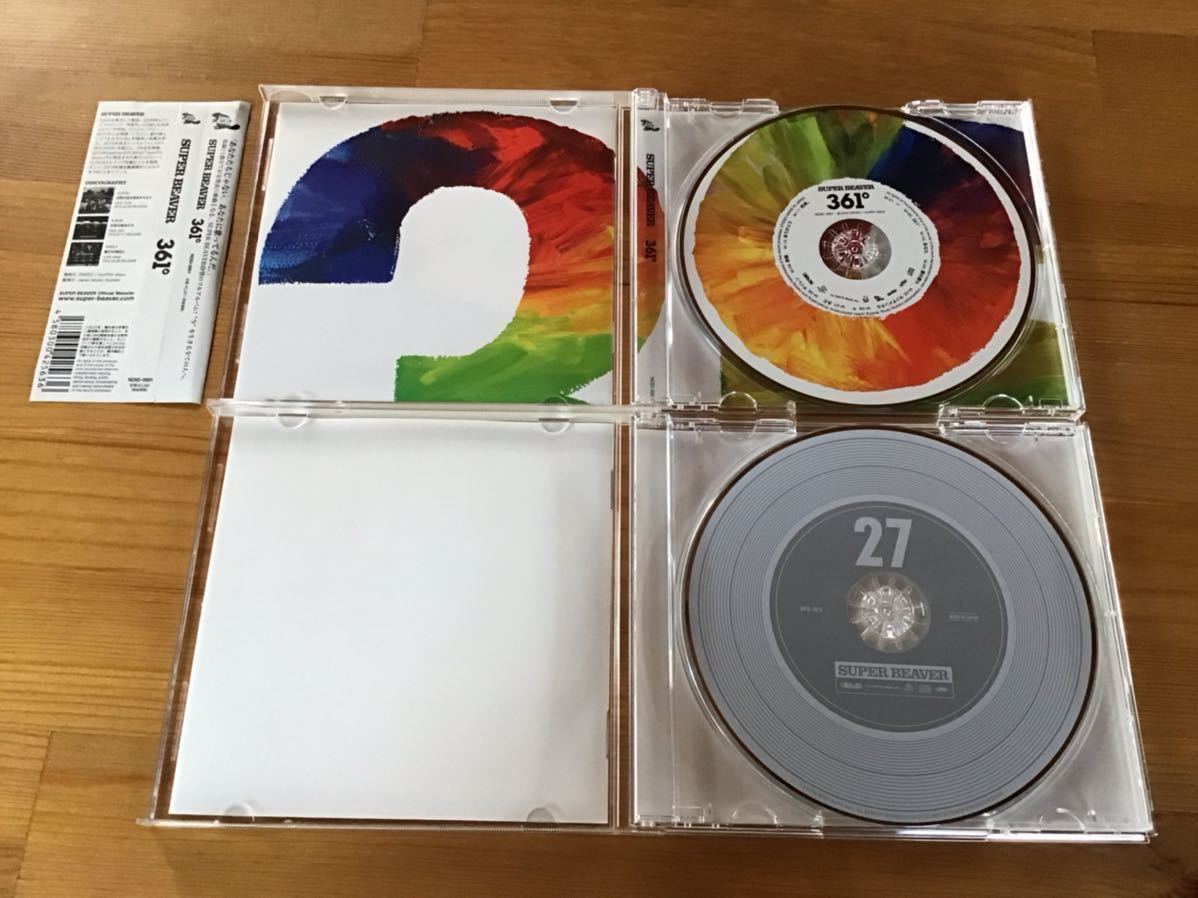 SUPER BEAVER「361°」「27」2枚セット スーパービーバー CD アルバム