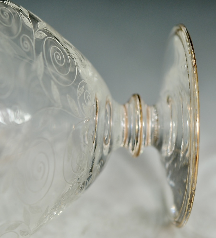 オールド・バカラ) Shop – 草場一壽工房 Museum 1890年頃 艶金盛り