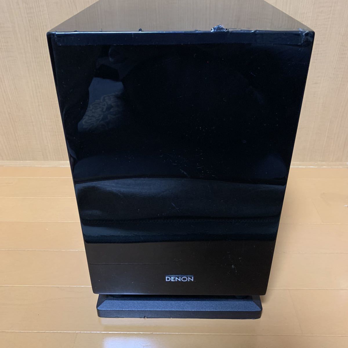 DENON サブウーファー ブラック ピアノブラック サブウーハー DSW