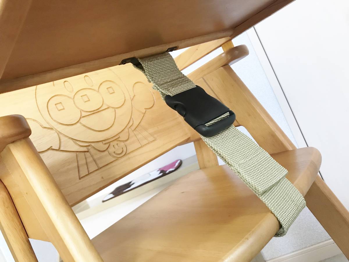 セレクトオーダー PINOCCHIO アガツマ◇アンパンマン 木製ハイチェアー 