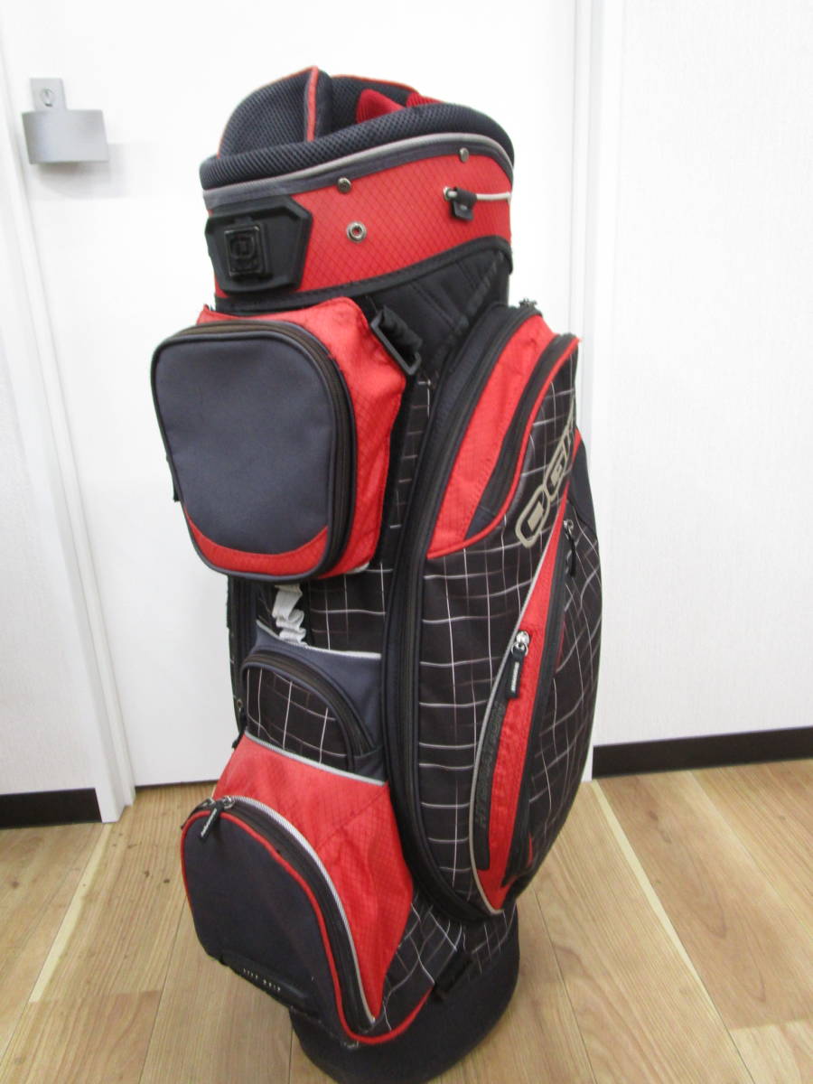 □OGIO オジオ 14分割 キャディバッグ 中古品 □ キャディバッグ OGIO 