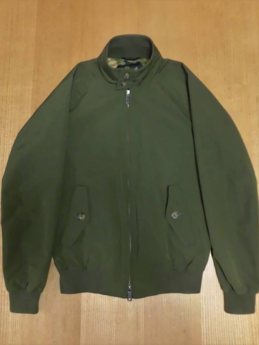  BARACUTA バラクータ G9 ORIGINAL HARRINGTON JACKET J.CREW別注 オリジナル ハリントンジャケット BEECH&times;CAMO ビーチ&times;カモ 36 英国製(Sサイズ)｜売買されたオークション情報、yahooの商品情報をアーカ ジャンパー、ブルゾン一般
