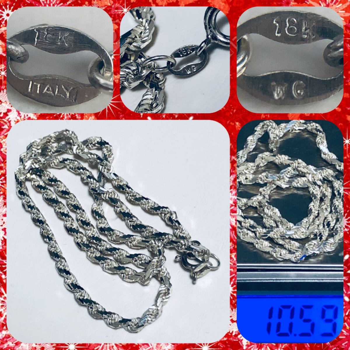 旧家整理 18金.K18.K18WG.18K刻印有り.素材不明含む箱付きアクセサリー