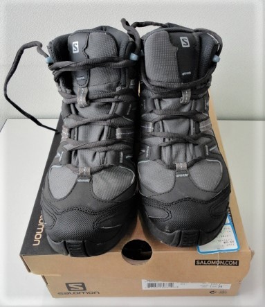 2026，新品 ZL0505 24.0cm レディース salomon サロモン トレッキングシューズ MUDSTONE MID GTX W(24.0cm)｜売買されたオークション情報、yahooの商品情報をアーカイブ公開 - オークファン 24.0cm