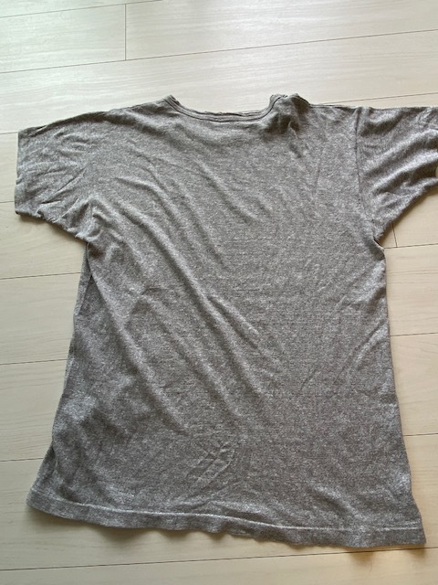 青染み込み＆大き目！70'sチャンピオン製バータグ88-12cotton