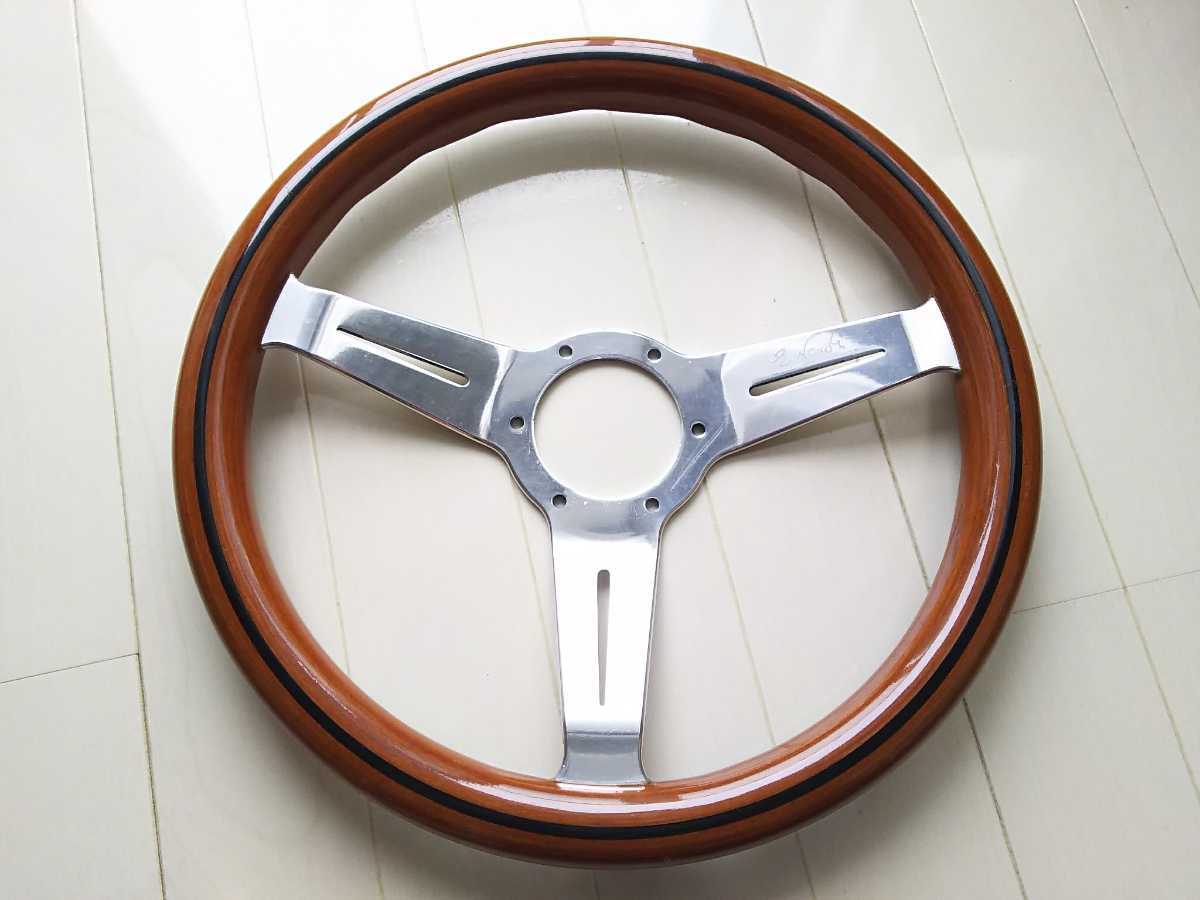 ナルディ クラシック ウッド ポリッシュ ステアリング 33cm NARDI