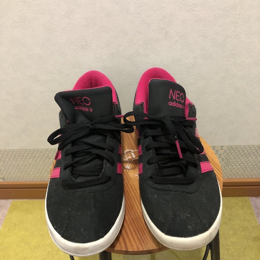 Adidas アディダス Neo 靴 スニーカー シューズ 24 5cm 売買されたオークション情報 Yahooの商品情報をアーカイブ公開 オークファン Aucfan Com