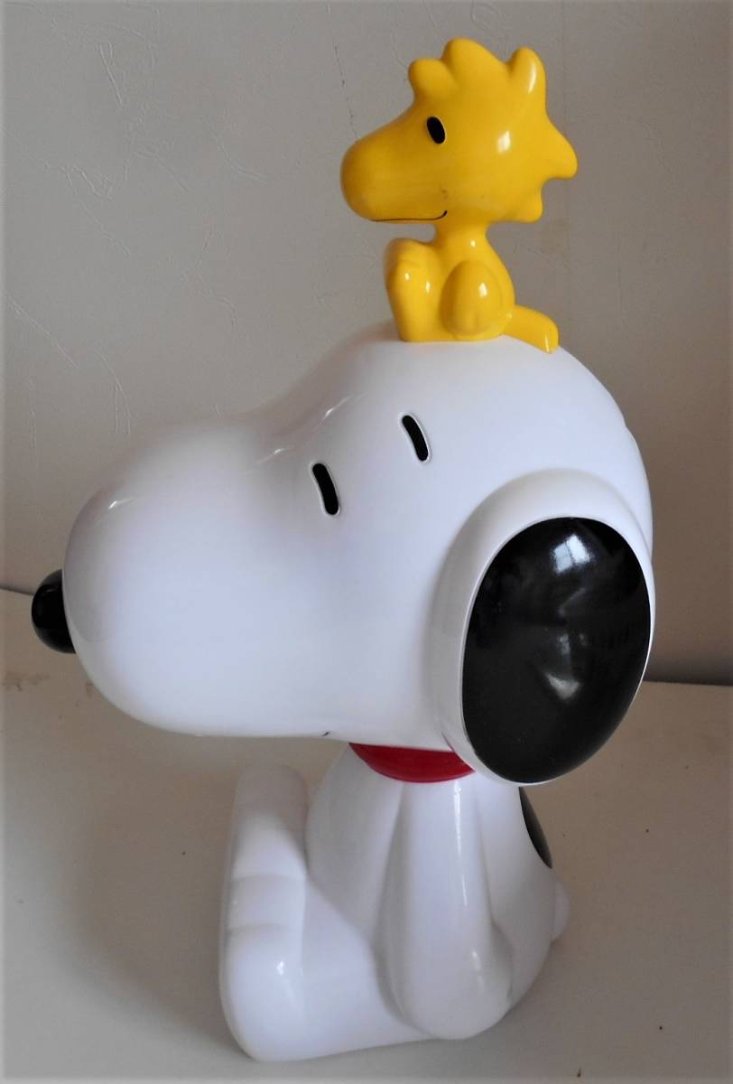 スヌーピー ウッドストック 貯金箱 プラスチック インテリア 置物 ピーナッツ 特大 15 35 アンティーク フィギュア 当時物 レトロ スヌーピー 売買されたオークション情報 Yahooの商品情報をアーカイブ公開 オークファン Aucfan Com